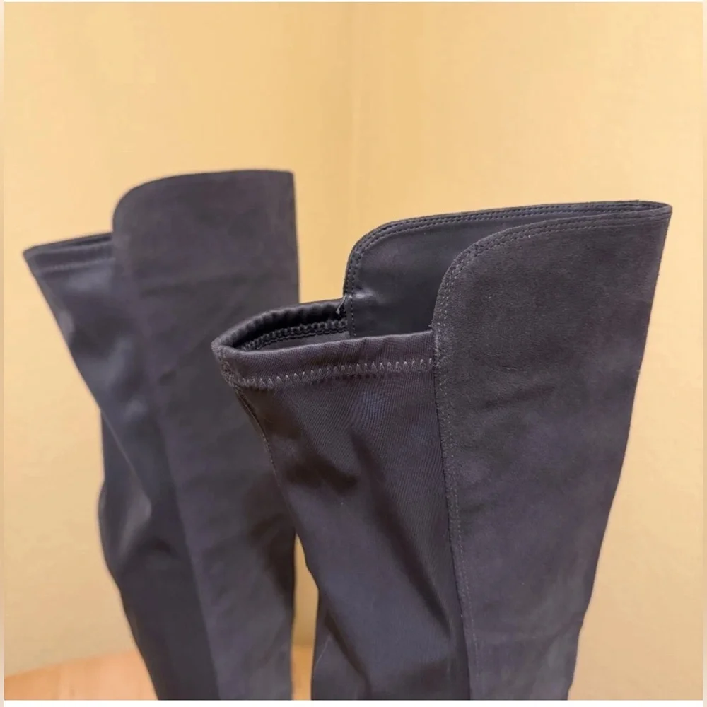 Blondo Danny Gray Suede Waterproof Over The Knee Boots NWOT Size 10
